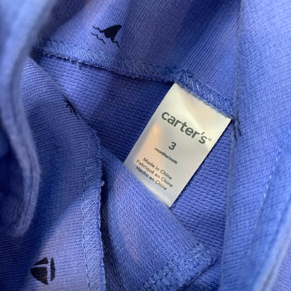 🐳⚓️🦀2pack Rompers, Navy Ocean theme, 3-6M - Picture 15 of 16